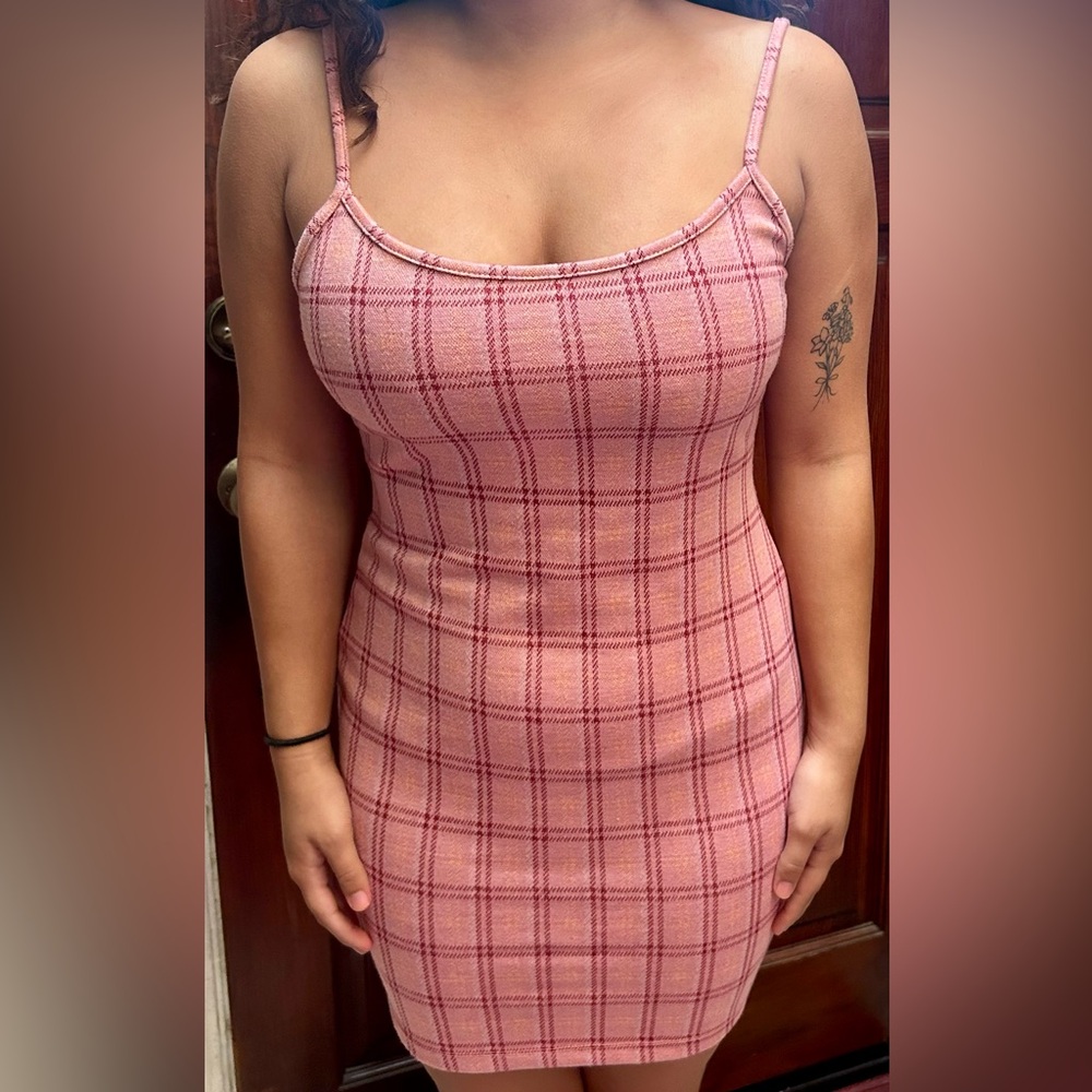 POPULAR Pink Mini Dress 21 Medium Woman’s Petite Misses Juniors